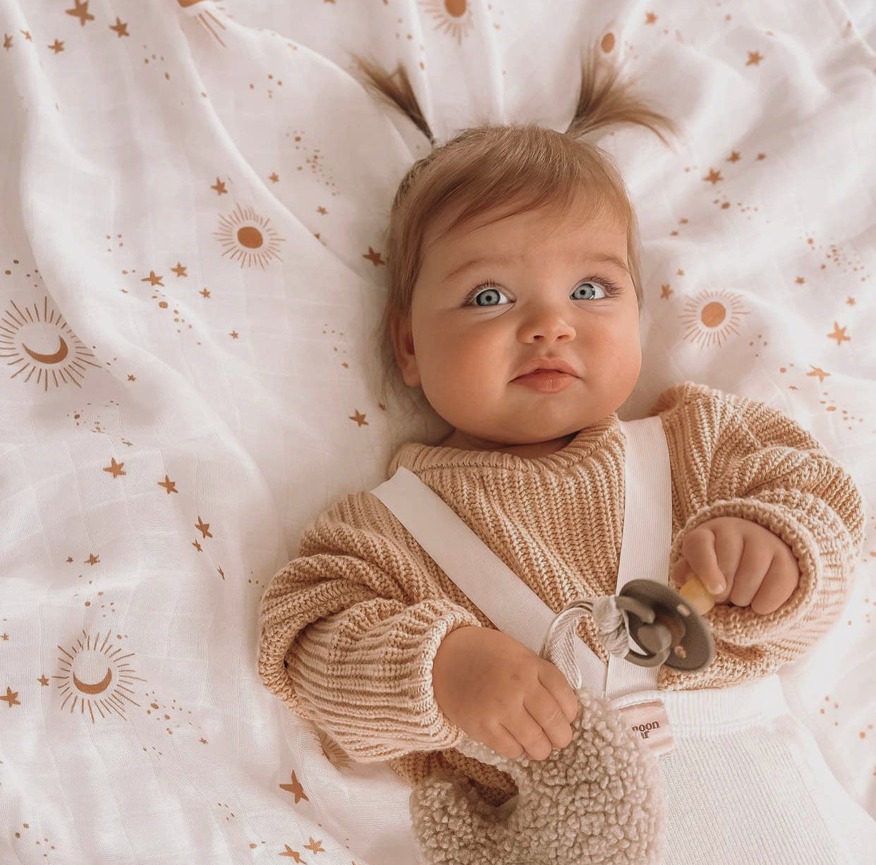 Constellation Organic Muslin Swaddle