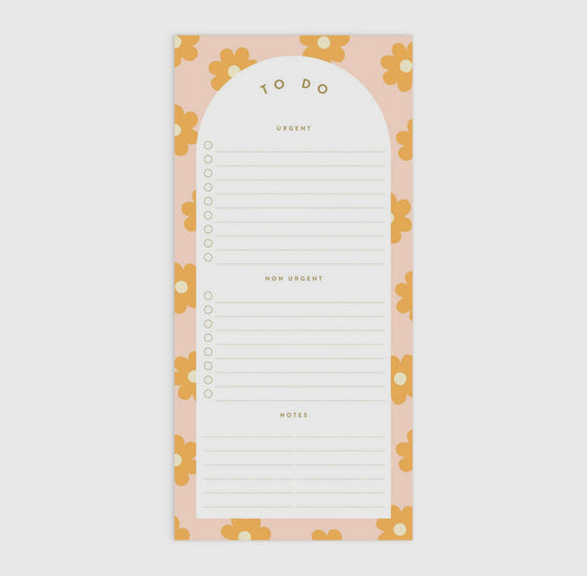 Daisy Chain To Do List Magnet Notepad